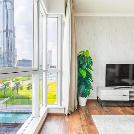 The Residences Tower - Full Burj Khalfa View Dubái Exterior foto