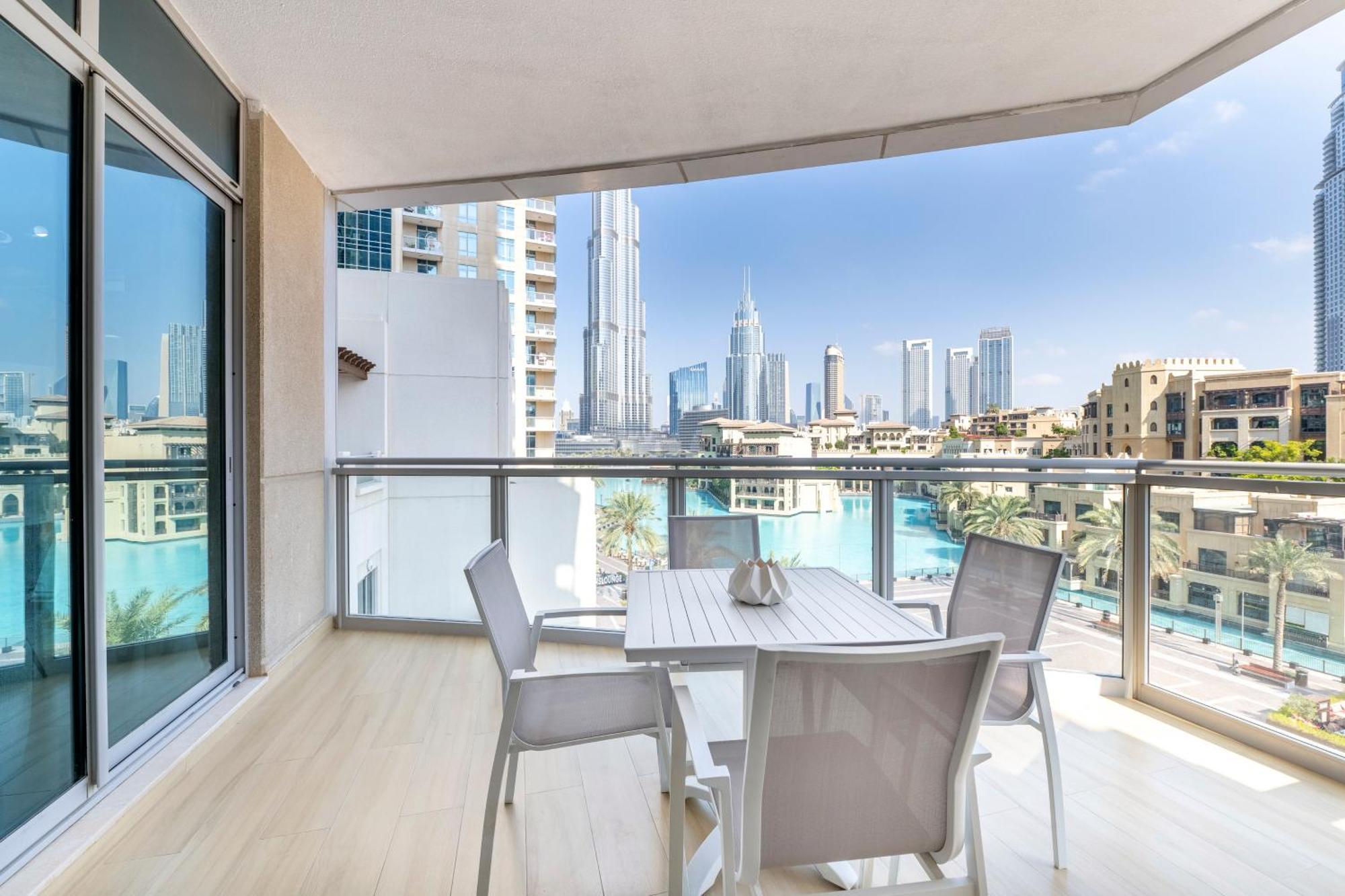 The Residences Tower - Full Burj Khalfa View Dubái Exterior foto