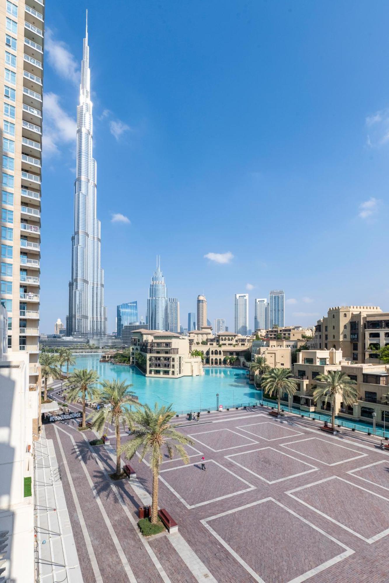 The Residences Tower - Full Burj Khalfa View Dubái Exterior foto